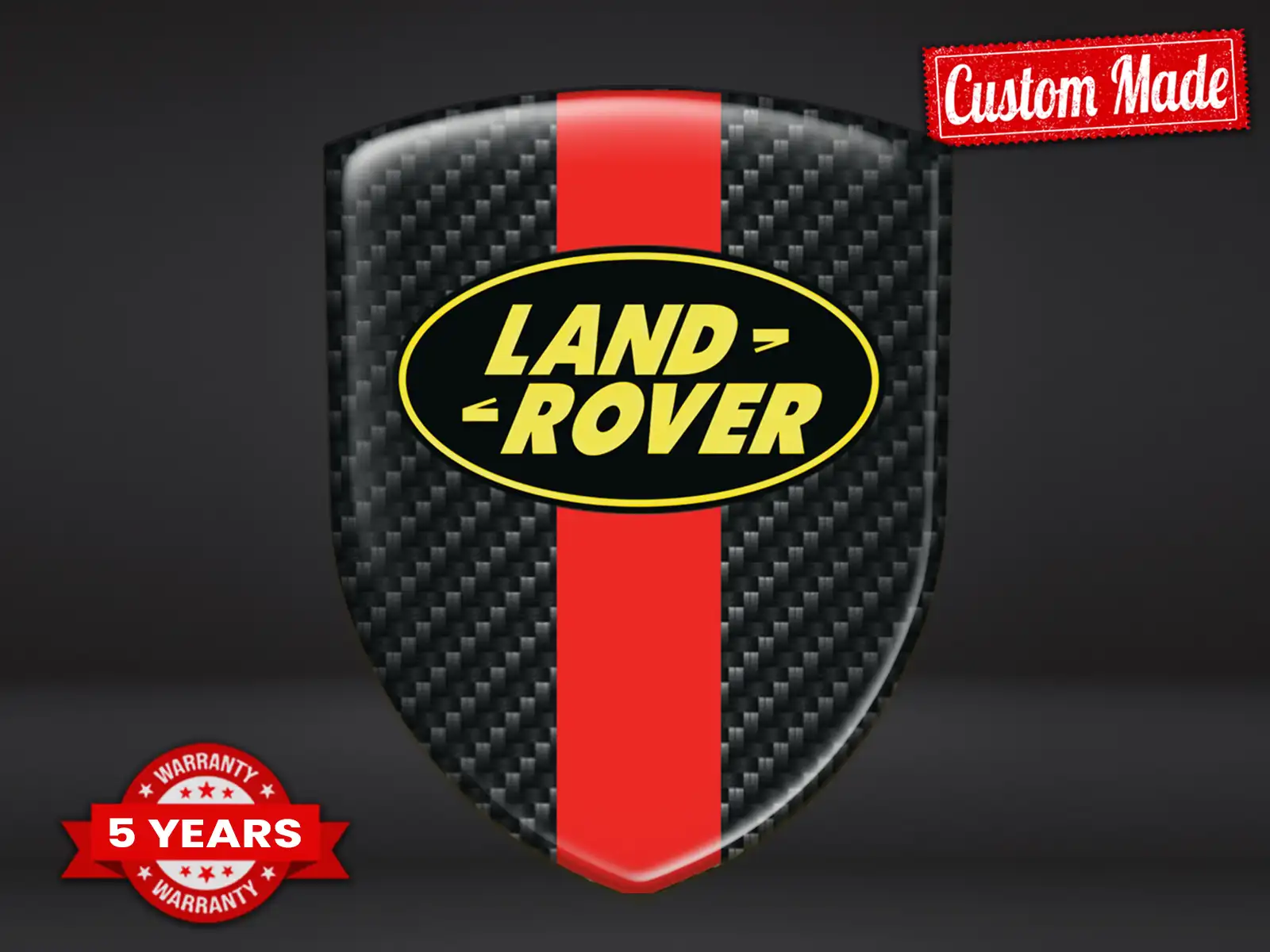 Land Rover Self Adhesive Label Pro Max Lasting Stylish Design